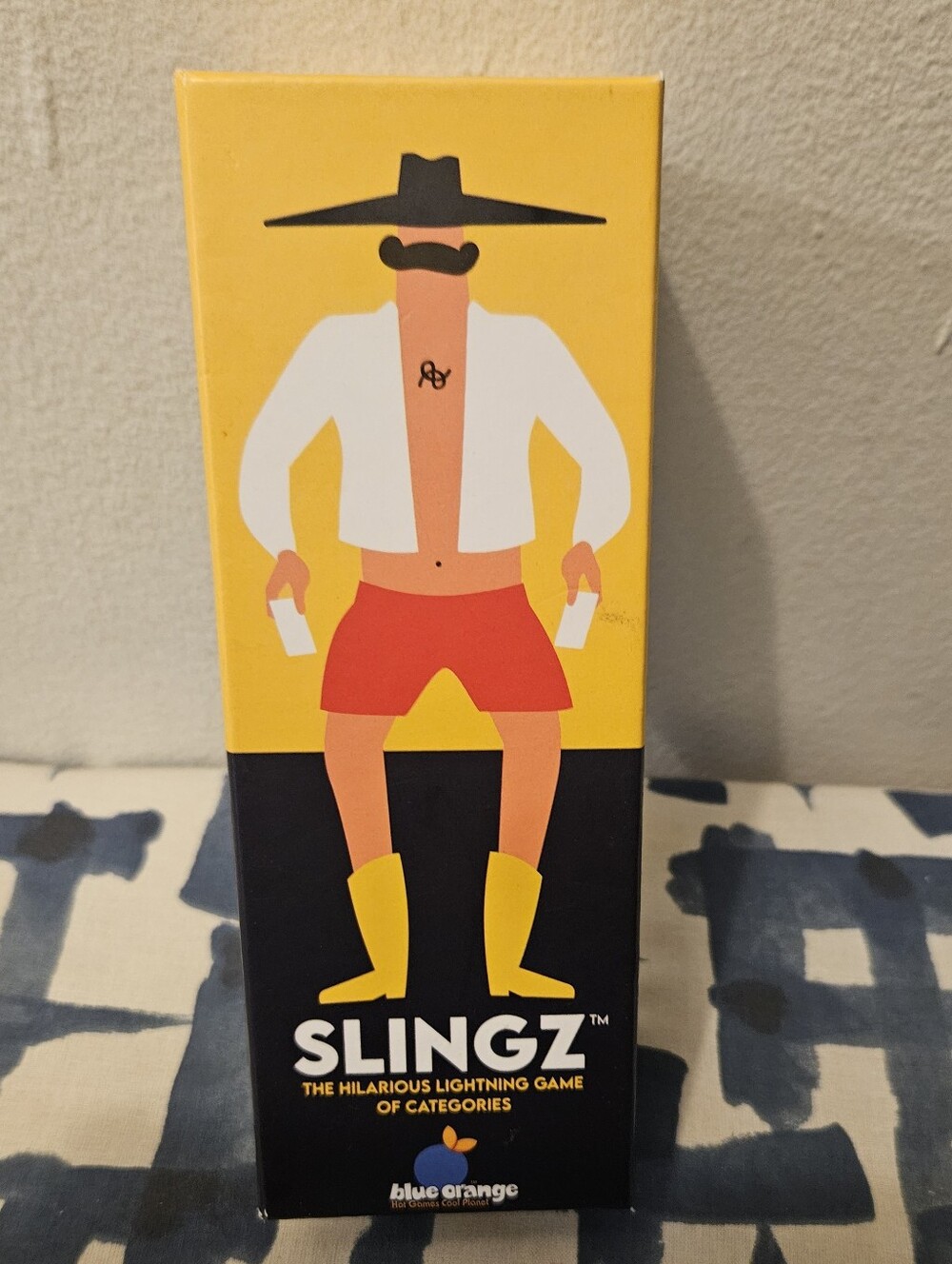SLINGZ Party Category Game - Yellow, Red, Black